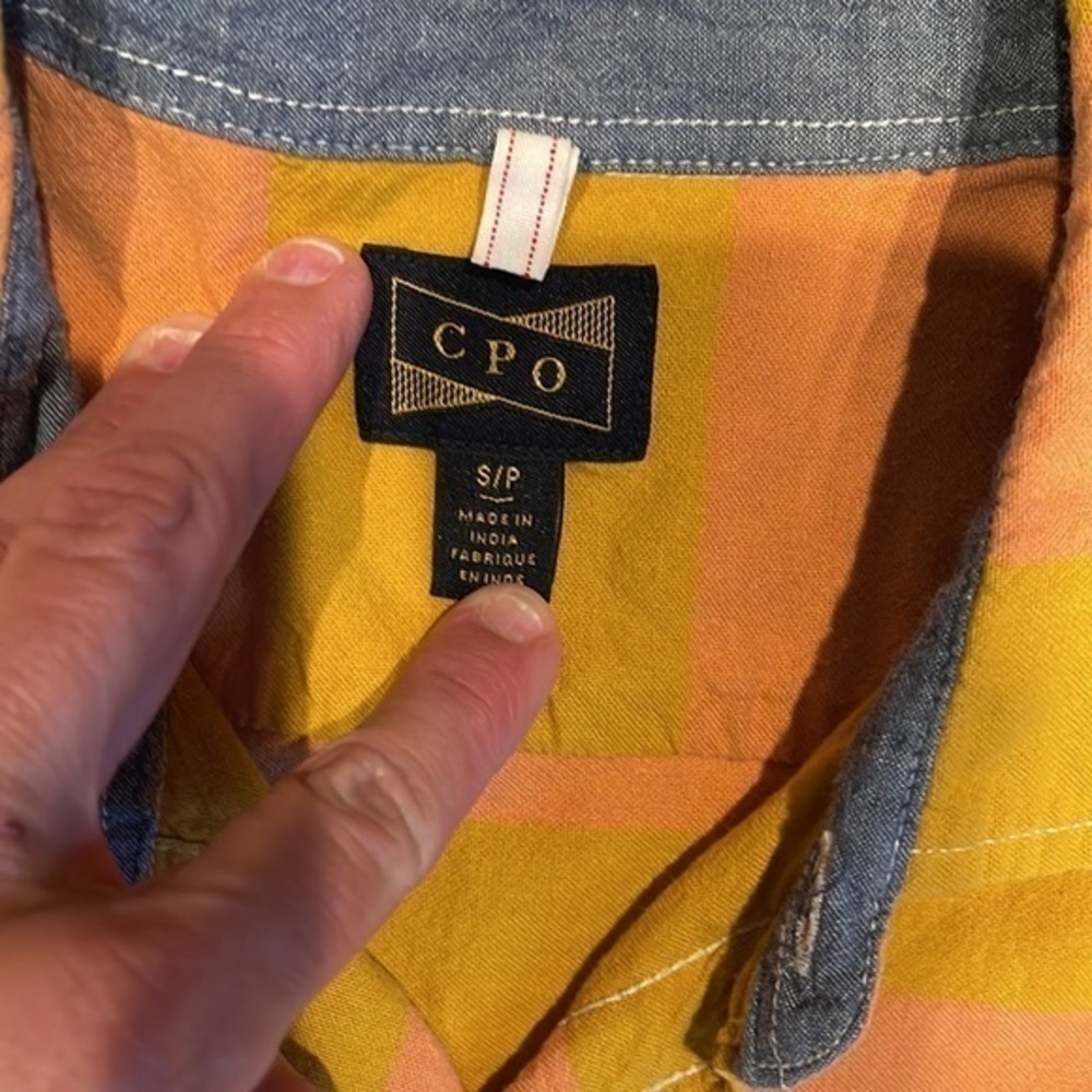 Cpo Striped Button Down View 2